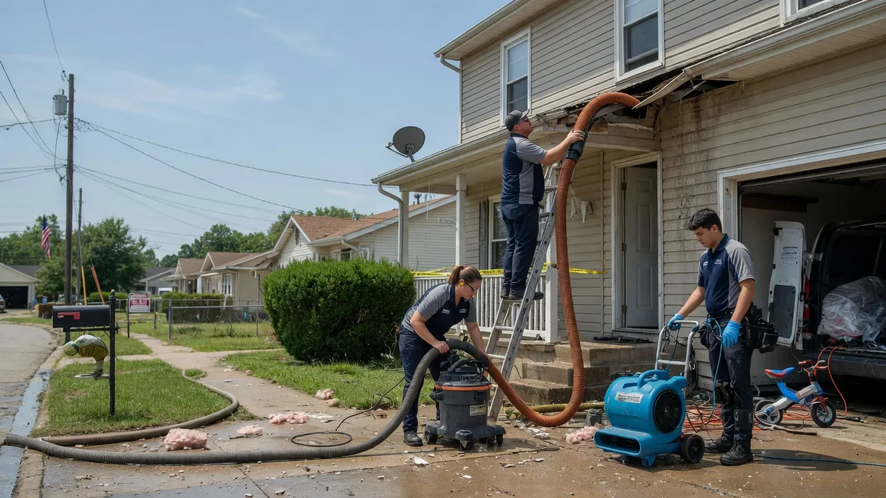 Water Damage Restoration in Leslie, MI near me